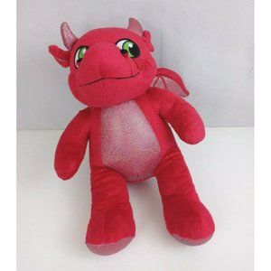 Great Wolf Lodge Exclusive Build A Bear MagicQuest Ellie Red Dragon 15" Plush